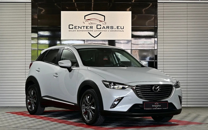 Mazda CX-3 cena 74700 przebieg: 65000, rok produkcji 2017 z Łosice małe 704